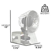 HeatFast 15,000 BTU LP Gas Tank Top Space Heater