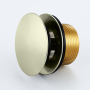 Tip-Toe Tub Trim Set with Two-Hole Overflow Faceplate, Replacement Bath Drain Trim Kit with 2-Hole Overflow Faceplate and Universal Fine/Coarse Thread 7 finishing colors available