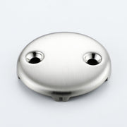 Tip-Toe Tub Trim Set with Two-Hole Overflow Faceplate, Replacement Bath Drain Trim Kit with 2-Hole Overflow Faceplate and Universal Fine/Coarse Thread 7 finishing colors available