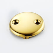 Tip-Toe Tub Trim Set with Two-Hole Overflow Faceplate, Replacement Bath Drain Trim Kit with 2-Hole Overflow Faceplate and Universal Fine/Coarse Thread 7 finishing colors available