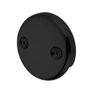 Tip-Toe Tub Trim Set with Two-Hole Overflow Faceplate, Replacement Bath Drain Trim Kit with 2-Hole Overflow Faceplate and Universal Fine/Coarse Thread 7 finishing colors available