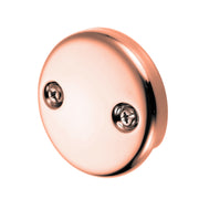 Tip-Toe Tub Trim Set with Two-Hole Overflow Faceplate, Replacement Bath Drain Trim Kit with 2-Hole Overflow Faceplate and Universal Fine/Coarse Thread 7 finishing colors available