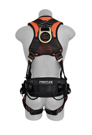 Frontline 100CTB Combat Construction Full Body Harness with Tongue Buckle Legs and Trauma Straps XL/2X