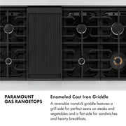 ZLINE 48" Paramount Gas Rangetop Stainless Steel SRT48