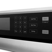 ZLINE 30" Autograph Edition Professional True Convection Single Wall Oven, Air Fry, Self Clean, White Matte, Gold WASZ-WM-30-G