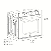 ZLINE 30" Oven ASW30 & Microwave MWO24 Bundle, 2KP-MW24-AWS30