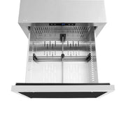 ZLINE 24" Touchstone 168 Can Outdoor-Rated Dual Refrigerator Drawer, Panel Ready, RDSPO-24