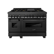 ZLINE 48" Bundled Stainless DualRange RangeHood Dishwasher 3KP-RABRH48-DW