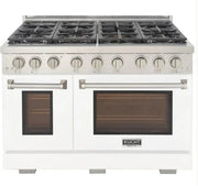 Kucht 48" Freestanding Professional Gas Range KFX4800X-W