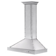 ZLINE 36" Designer Series Stainless Island Range Hood, KB2i-4SSXS-36