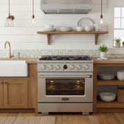 Kucht KX Series 36" Freestanding Dual Fuel Range KXP36-SS