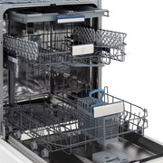 24" Dishwasher with White Matt panel, Stainless Tub, DWV-WM-24