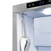 ZLINE 15" Touchstone Clear Cube Ice Maker Drain Pump Stainless Steel Matte Black ICCDZ-ST-15-MB