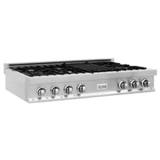 ZLINE 48" Bundle Range Top RT48 & Wall Oven AWS-30, 2KP-RTAWS48