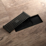 Oil rubbered bronze brass shower drain 4 or 8 inch  with ABS base