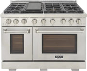 Kucht 48" Freestanding Professional Gas Range KFX4800X-S