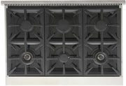 Kucht 36" Stainless Propane Cooktop-KFX369T/LP-K
