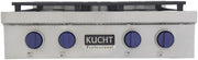 Kucht 30 Inch Gas Sealed Burner Rangetop KFX309T-B