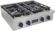 Kucht 30 Inch Gas Sealed Burner Rangetop KFX309T-B