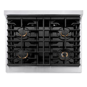 ZLINE 30" Paramount Gas Rangetop Stainless Steel Brass Burners SRT-BR-30