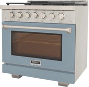 Kucht 36" Freestanding Professional Gas Range KFX3600X-LB