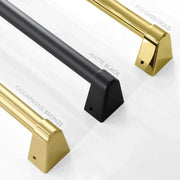 ZLINE 24" Touchstone Dual Zone 44 Bottle Wine Cooler DuraSnow® Stainless Steel Glass Door Champagne Bronze Handle RWDOZ-SN-24-CB