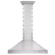 ZLINE 36" Designer Series Stainless Island Range Hood, KB2i-4SSXS-36