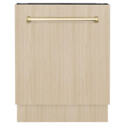 ZLINE Autograph 24" Dishwasher Stainless, Gold DWVZ-24-G