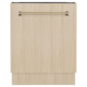 ZLINE Autograph 24" Dishwasher Stainless, Champagne Bronze DWVZ-24-CB