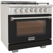Kucht 36" Freestanding Professional Gas Range KFX3600X-BK