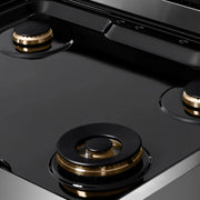 ZLINE 30" Paramount Gas Rangetop Stainless Steel Gold SRTZ-30-G
