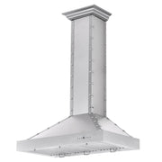 ZLINE 36" Designer Series Stainless Island Range Hood, KB2i-4SSXS-36