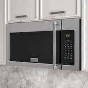 ZLINE 30" Recirculating Over the Range Convection Microwave with Traditional Handle and Charcoal Filters in Fingerprint Resistant SS MWO-OTRCFH-30-SS