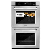 ZLINE 30"Professional True Convection Double Wall Oven, Air Fry, Self Clean, Stainless Steel WAD-30