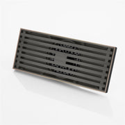 Oil rubbered bronze brass shower drain 4 or 8 inch  with ABS base