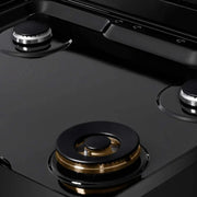 ZLINE 30" Paramount Gas Rangetop Black Stainless Steel SRTB-30