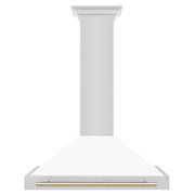 ZLINE 36" Autograph Stainless Wall Range Hood KB4STZ-WM36-G