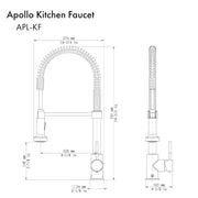 ZLINE Apollo Kitchen Faucet, APL-KF-CB