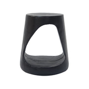 MGO Hollow Side Table with Wood-like Texture