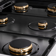 ZLINE 36" Paramount Gas Rangetop Stainless Steel Brass Burners SRT-BR-36