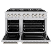 ZLINE 48"Classic Gas Range, Convection Gas Oven, Stainless Steel, CGR48