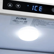 ZLINE 15" Touchstone Clear Cube Ice Maker Drain Pump Stainless Steel Matte Black ICCDZ-ST-15-MB