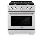 ZLINE 30"Paramount Dual Fuel Range Stainless Steel, SDR30