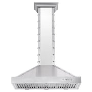 ZLINE 36" Designer Series Stainless Island Range Hood, KB2i-4SSXS-36