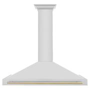 ZLINE 48" Autograph Edition Stainless Steel Range Hood, Gold KB4STZ-48-G