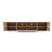Modern TV stand with Multi-Functional Storage