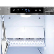 ZLINE 15" Touchstone Gourmet Ice Maker Drain Pump Panel Ready Door Polished Gold IGMDPZ-15-G