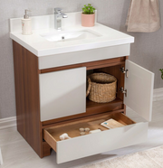 Echo Matt Black Oak 30" Vanity Bella