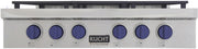 Kucht 36"  Stainless Propane Cooktop-KFX369T/LP-B