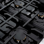 ZLINE 36" Dual Fuel Range, Gas Cooktop, Electric Convection Oven Stainless Steel, CDR-BR-36